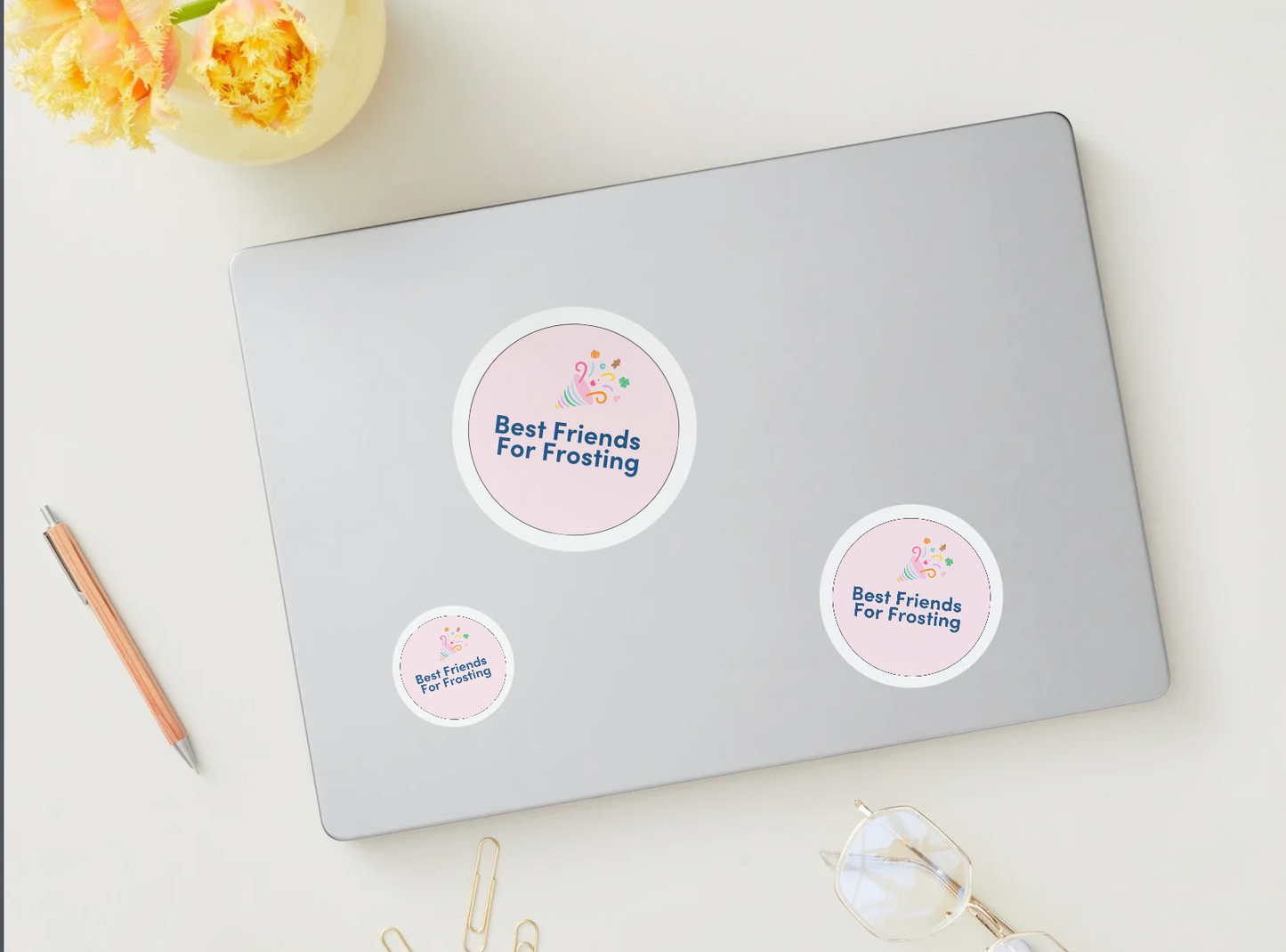 Best Friends for Frosting Sticker