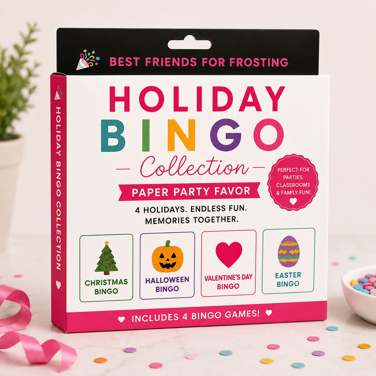 Best Friends for Frosting Holiday Bingo Collection